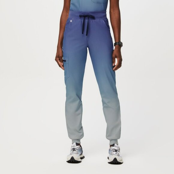 Figs Pants - Figs High Waisted Zamora FREEx Lined Jogger Scrub Pants